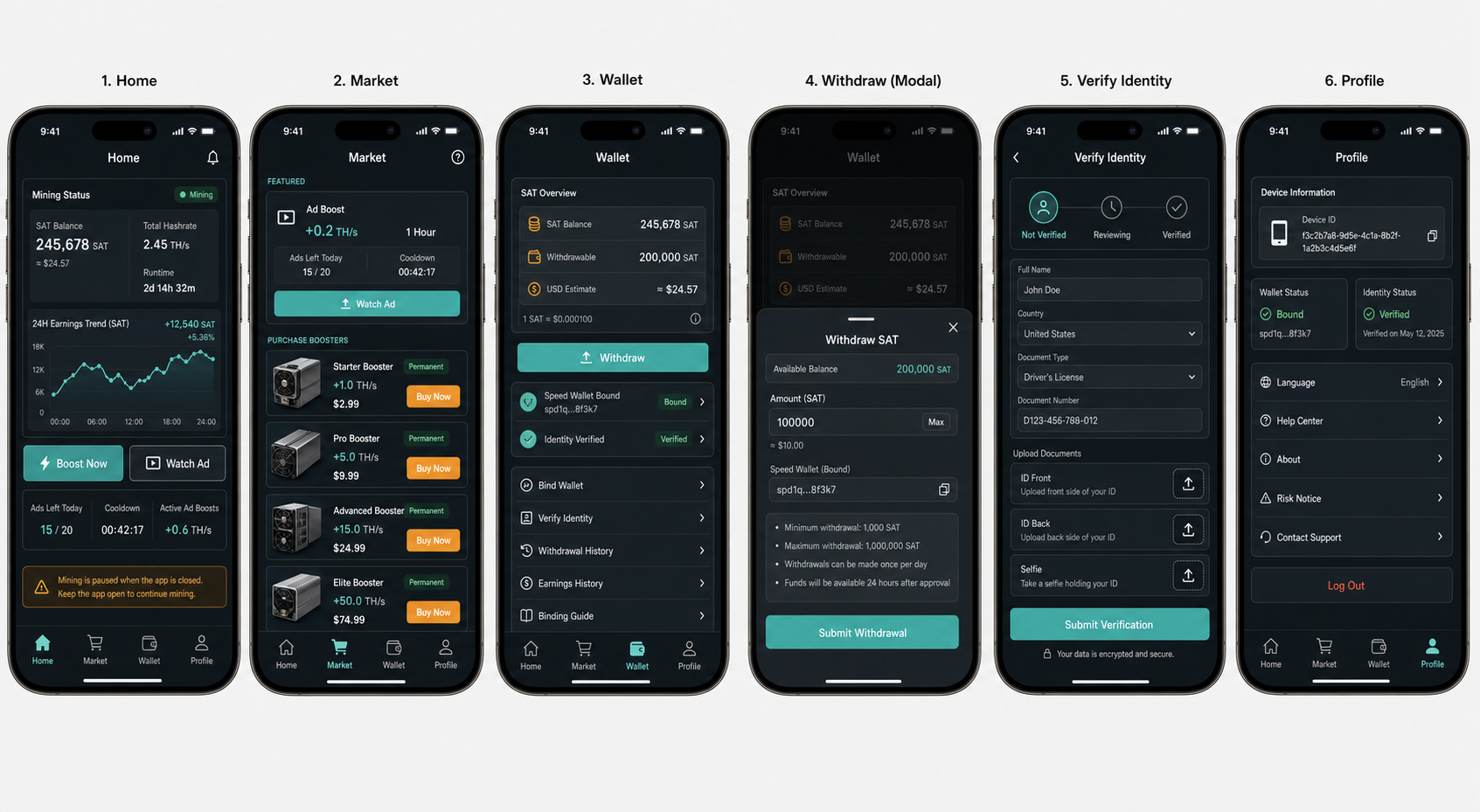 Cloud Mining Rewards product preview